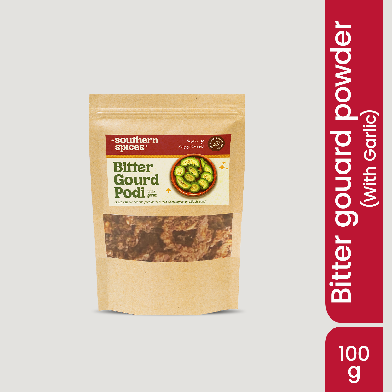 Bitter Gourd Powder (With Garlic)