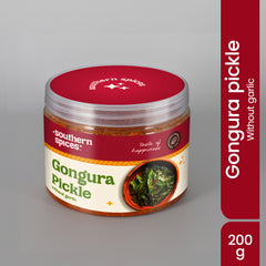 Gongura Pickle without Garlic