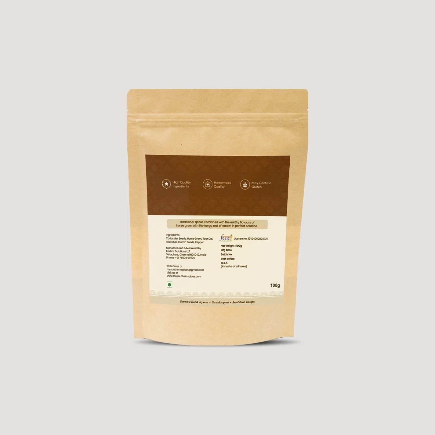 Kollu Rasam Powder