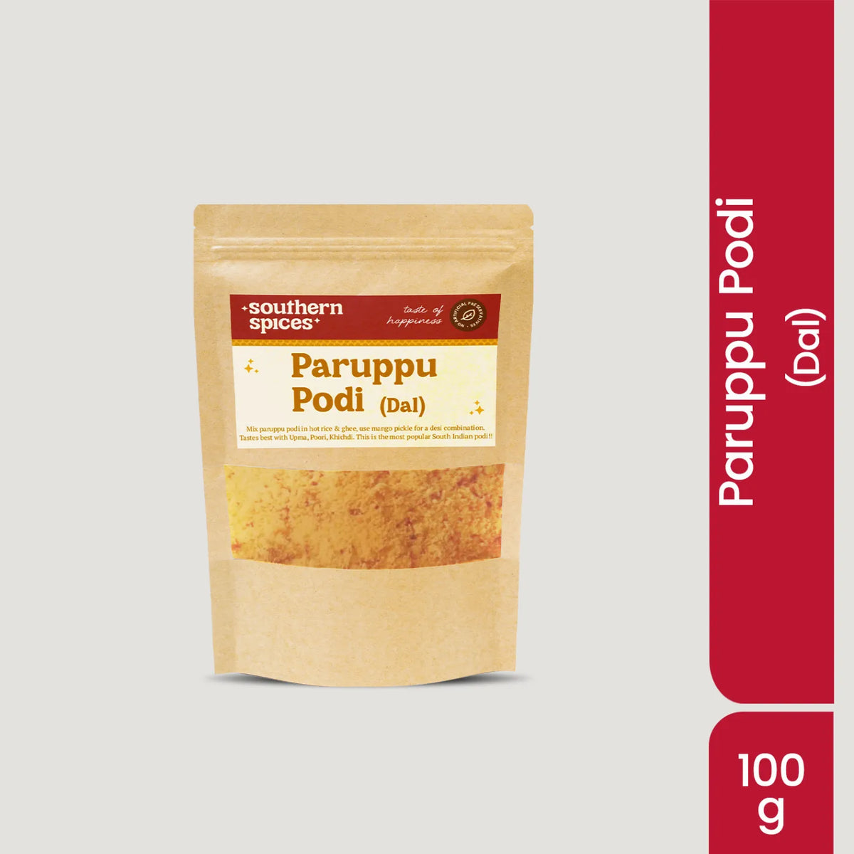 Paruppu Podi without Garlic Classic (Dal)