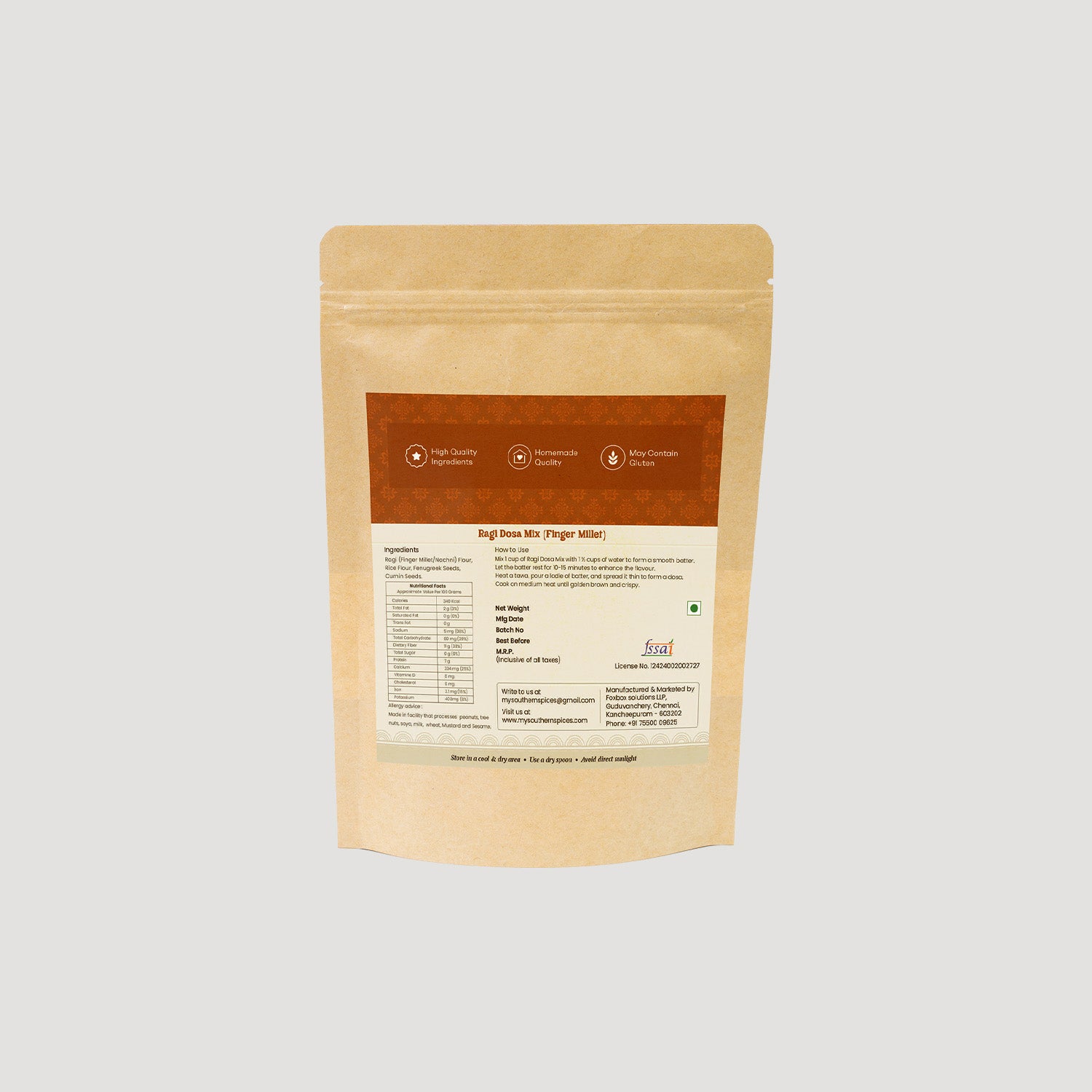 Raagi Dosai Mix